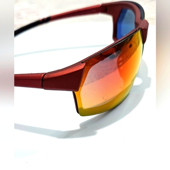 πPolarized Mirrored Athletic Sports Protective Sunglasses π - Picture 4 of 7